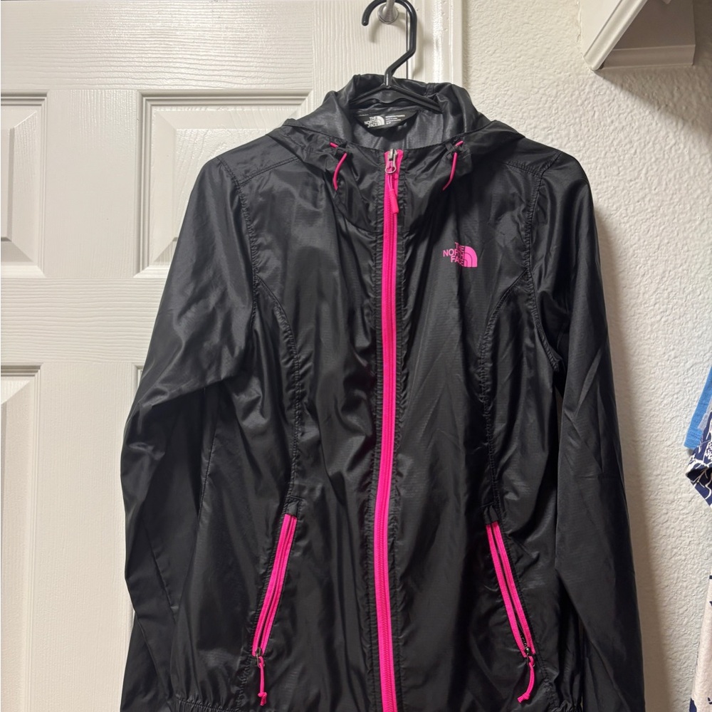 The North Face rain jacket